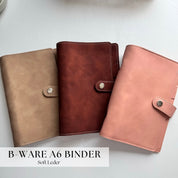 B-Ware A6 Soft Leder Binder