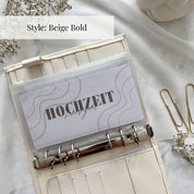 Dashboards für A6 Budget Binder - Print Version