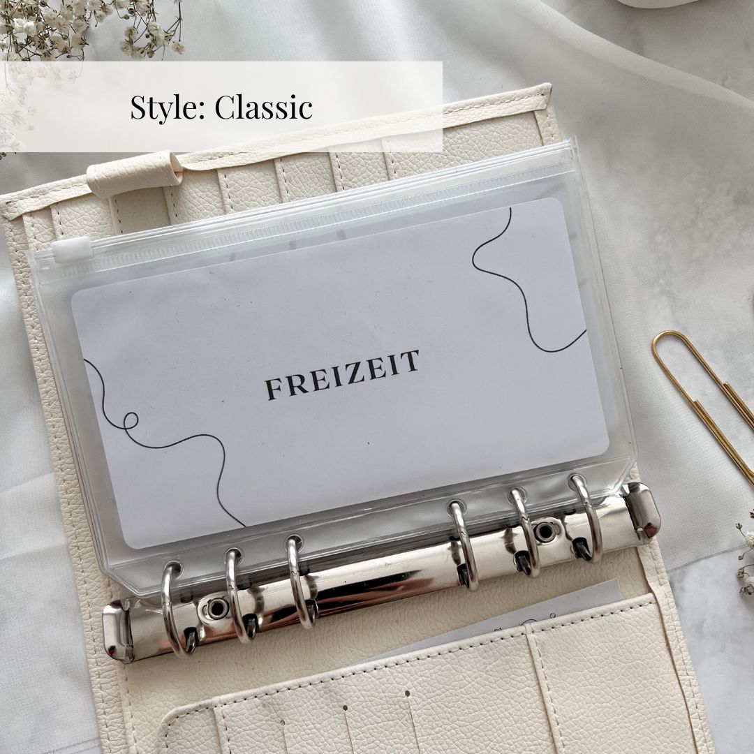 Dashboards für A6 Budget Binder - Print Version