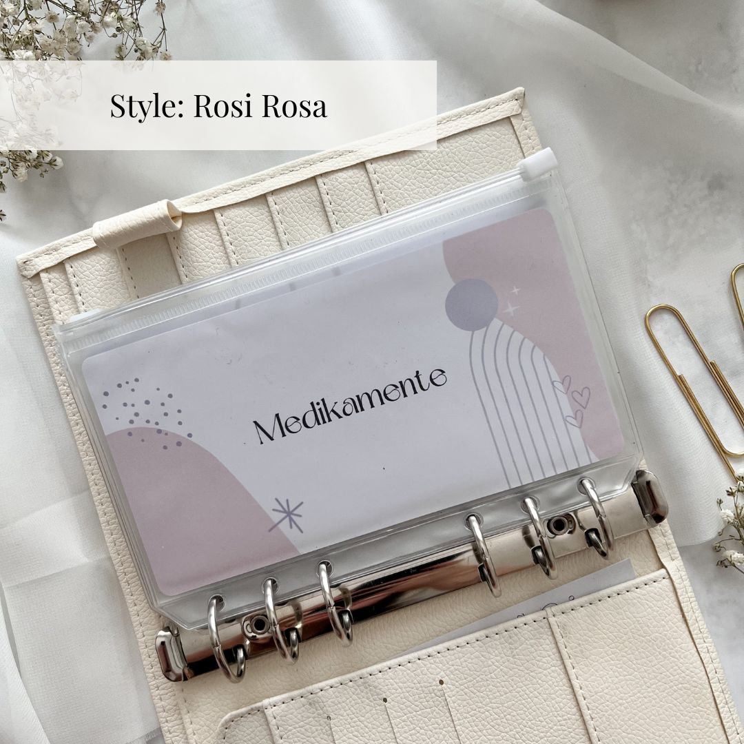 Dashboards für A6 Budget Binder - Print Version