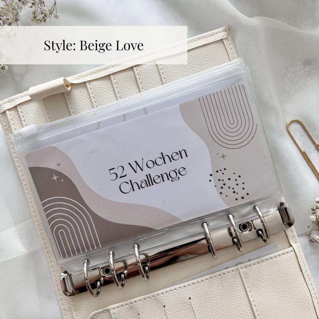 Dashboards für A6 Budget Binder - Print Version