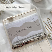 Dashboards für A6 Budget Binder - Print Version