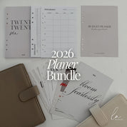 Planer-Set 2026 - Bundle Organisationswunder für ein erfolgreiches Jahr