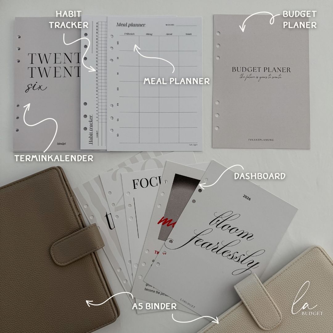 Planer-Set 2026 - Bundle Organisationswunder für ein erfolgreiches Jahr