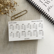 Saving Sunday Sparchallenge 2026 - Print Version