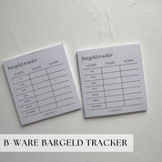 B-Ware Bargeld-Tracker-Block