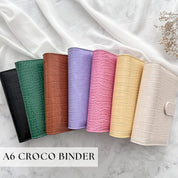 Binder Croco | A6 Personal