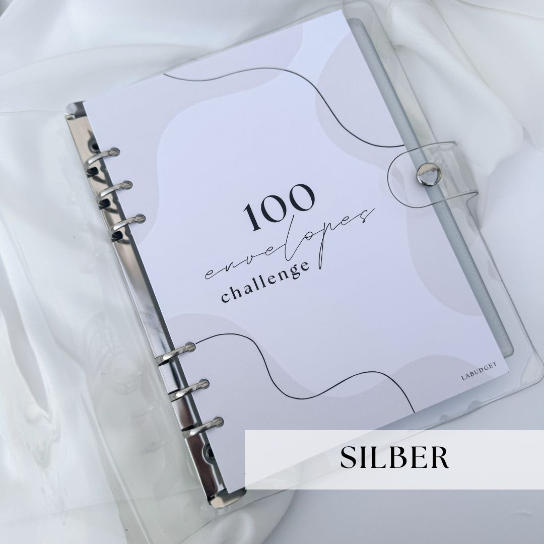 A5 Sparchallenge Binder: 100 Envelopes Saving Challenge