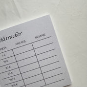 B-Ware Bargeld-Tracker-Block