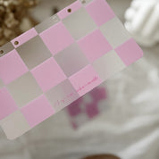 Dashboard I Titelblatt I Checkered A6 mit Spruch