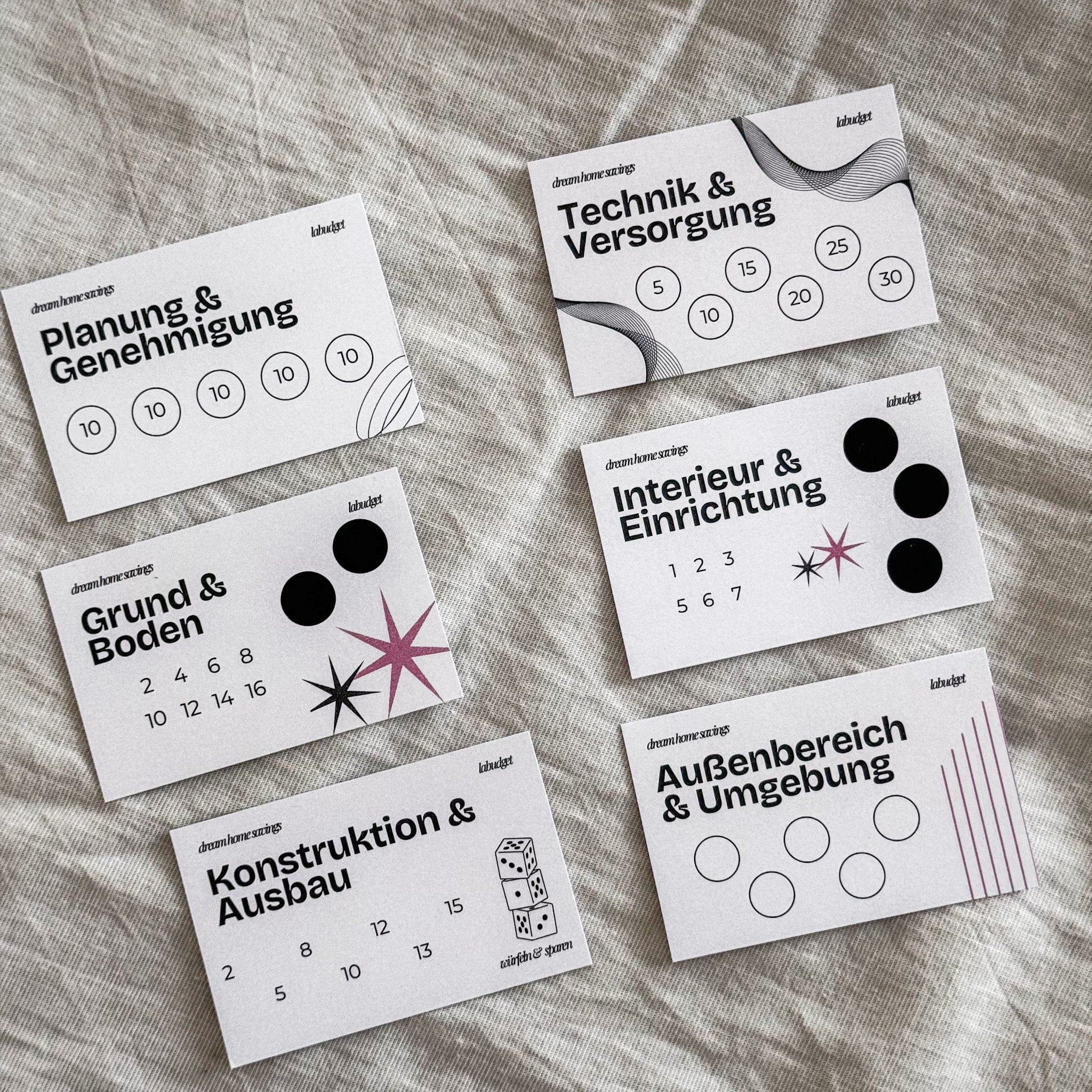 Mini Dream Sparchallenges Set – Spare für dein Traumleben