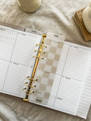 A5 Lesezeichen für Binder – 6-fach gelocht