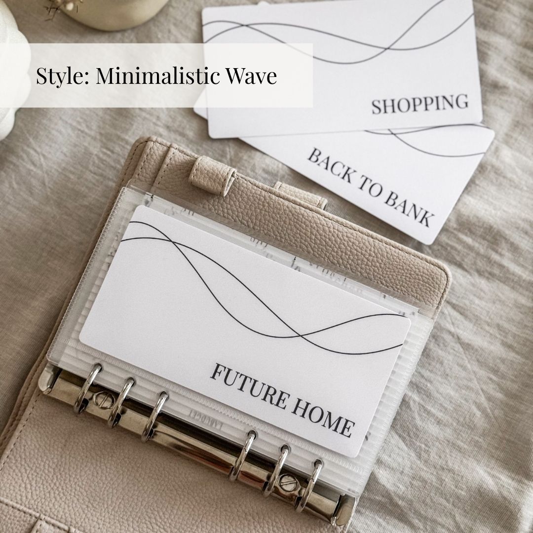 Dashboards für A6 Budget Binder - Print Version