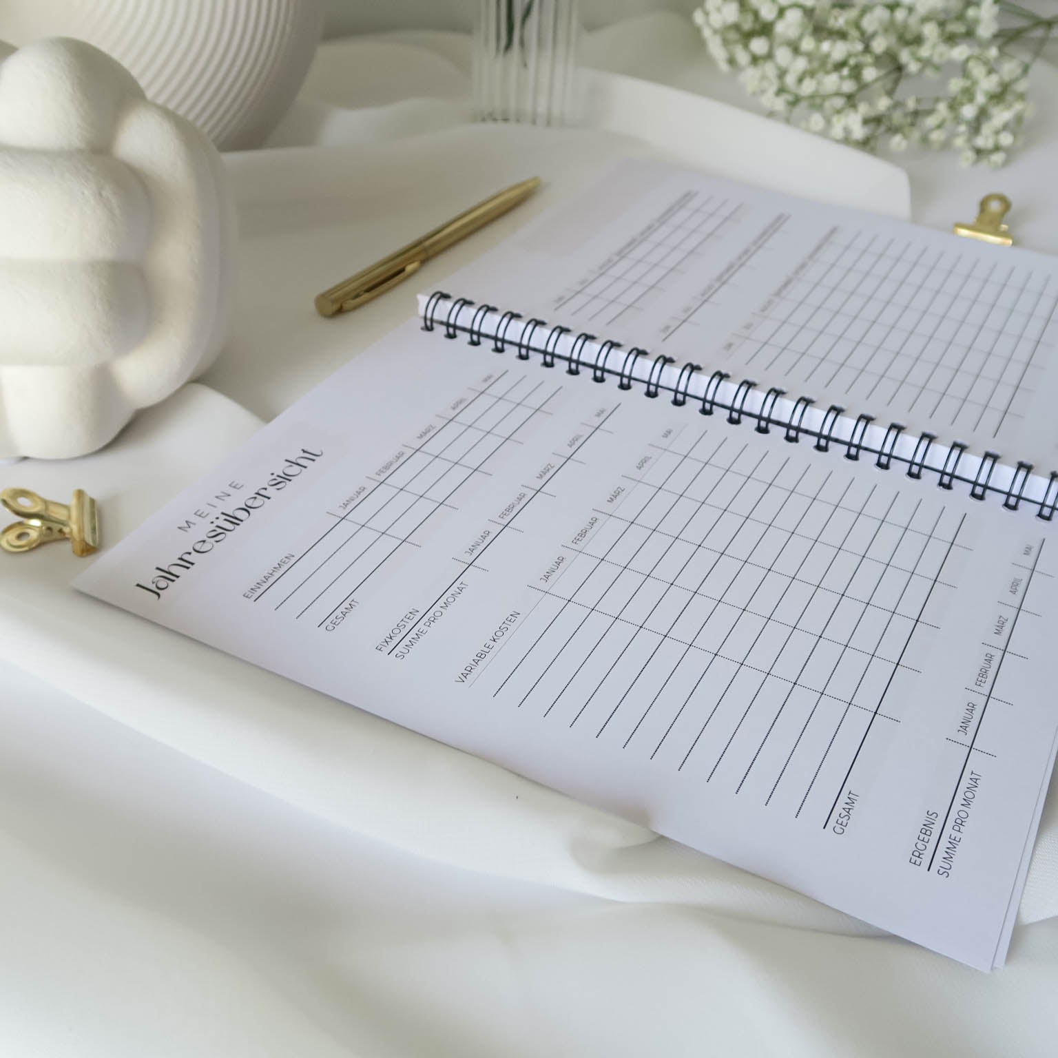 Budget Planer A5 - Ringbuch