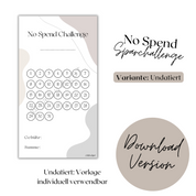 No Spend Sparchallenge - Download Version