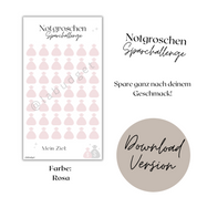 Notgroschen Sparchallenge - Download Version