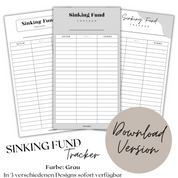 Sinking Fund Tracker - Download Version