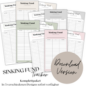 Sinking Fund Tracker - Download Version