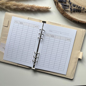 Zusatzeinlagen Schuldentracker - Budget Planer A5